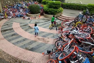 中国シェア自転車