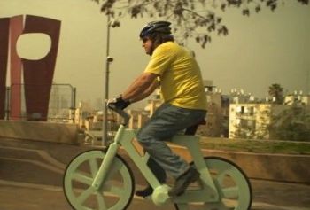 Izhar cardboard bike project