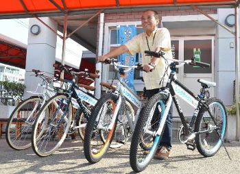 自転車島巡り