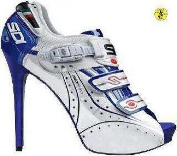 High heel bicycle shoes