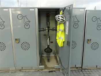 bike lockers