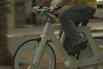 Izhar cardboard bike project