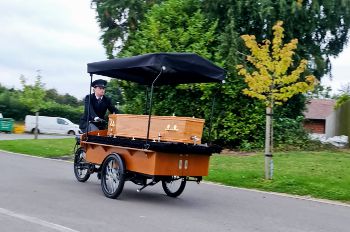 Bicycle Funeral Hearse