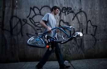 Twisted��Bicycle Planter