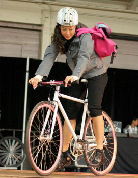 SF Bike Expo Fashion Show. Photo by richardmasoner,licensed under the Creative Commons Attribution ShareAlike 3.0 Unported.