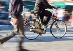 自転車事故急増