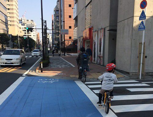 自転車走行路整備