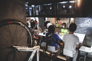 自転車バー