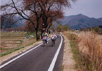 自転車県道遠野東和線