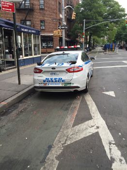 Cops in Bike Lanes