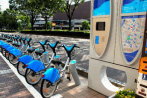 自転車シェア伸び悩み