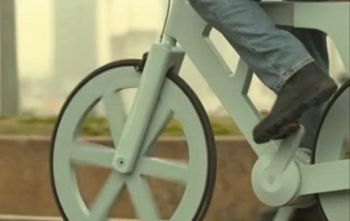 Izhar cardboard bike project