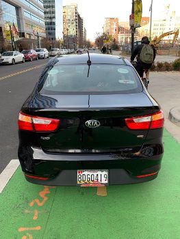 Cars In Bike Lanes DC