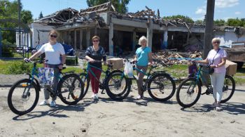 #BikesForUkraine