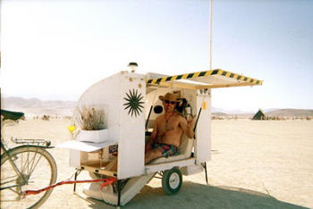 Image Bicycle Camper, highmileagetrikes.blogspot.com