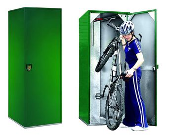 Vertical Bike Lockers
