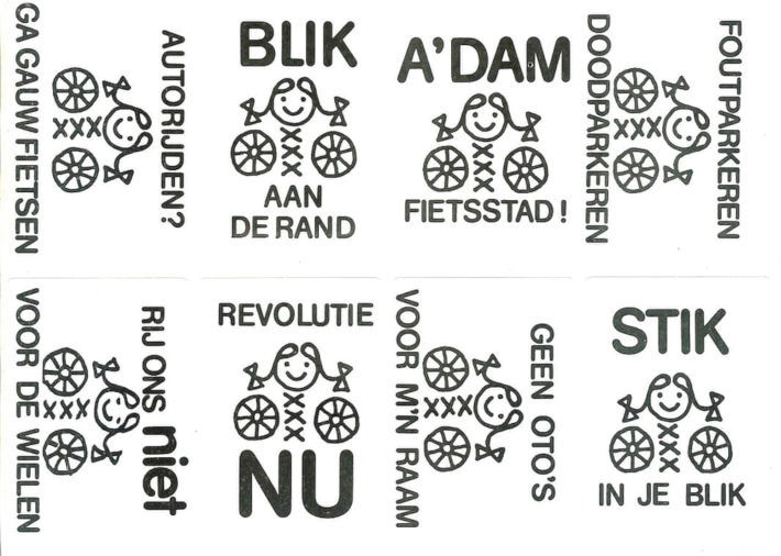 50 years of Dutch anti-car posters