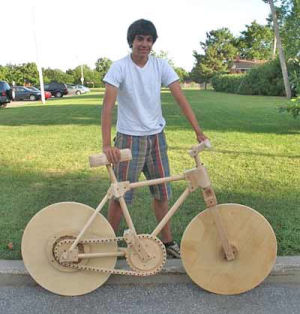 Wooden Bicycle, www.leevalley.com