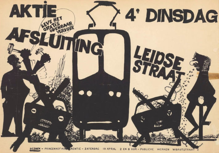 50 years of Dutch anti-car posters