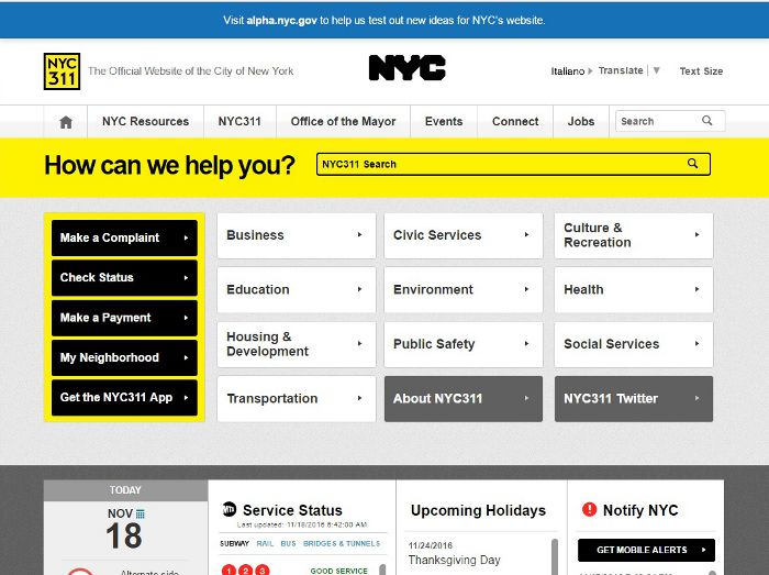 NYC311