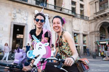 Fancy Women Bike Ride