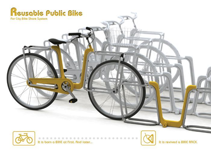 Reusable Public Bike by Yujin Kim, www.taipeicycle.com.tw