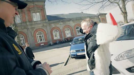 Danish police uses unexpected approach