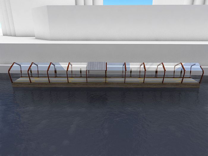 RiverRide floating pathway