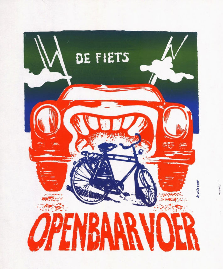 50 years of Dutch anti-car posters