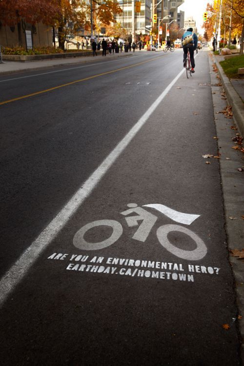Earth Day Canada, Hometown Hero: Bike Cape, adsoftheworld.com