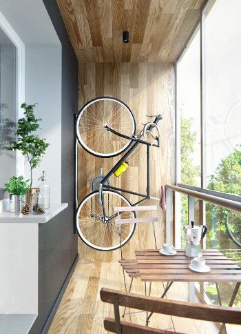vertical bicycle rack