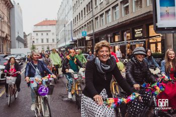 Fancy Women Bike Ride