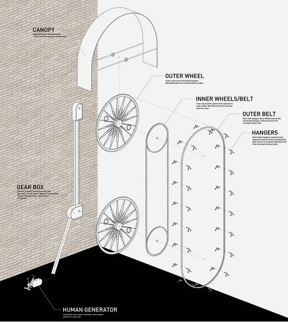 Bike Hanger, www.mfarch.com