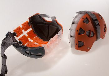 Collapsible Helmet, by Michael Rose