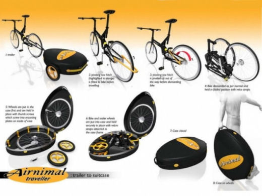 Airnimal folding bike, www.airnimal.eu