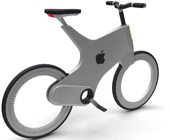 iBike, The Apple Bike Concept, www.designlaunches.com