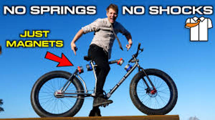 The Magnet Suspension Bike