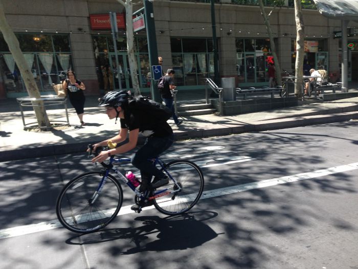 Cowgirl Bike Courier