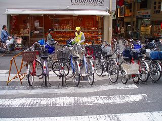 放置自転車