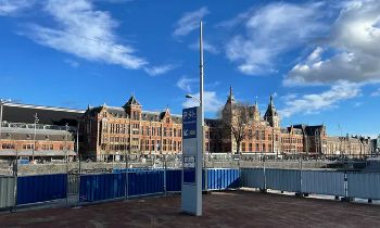 New Underwater Bike Parking at Amsterdam Central Station