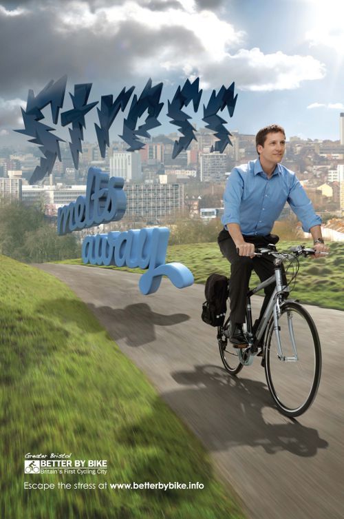 Better By Bike: Stress, adsoftheworld.com