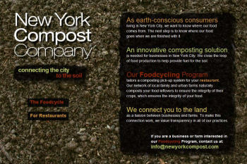 The Foodcycle, www.newyorkcompost.com