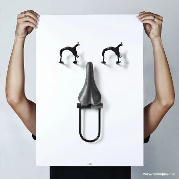 100copies Bicycle Art