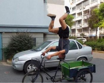 逆立ち