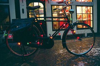 自転車イルミネーション