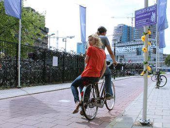 Fiets lift plaats
