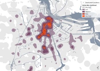 Tracking stolen bikes in Amsterdam