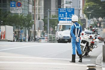 速度違反取締り