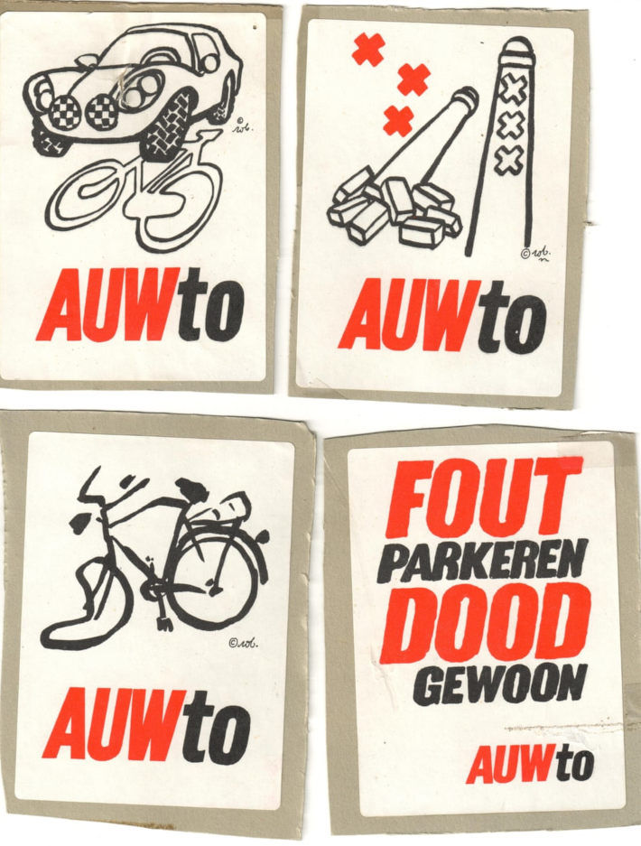 50 years of Dutch anti-car posters