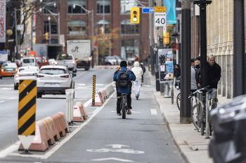 Toronto bike lanes